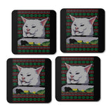 Cat Yelled at Sweater - Coasters