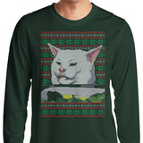 Cat Yelled at Sweater - Long Sleeve T-Shirt