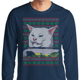 Cat Yelled at Sweater - Long Sleeve T-Shirt