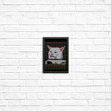 Cat Yelled at Sweater - Posters & Prints