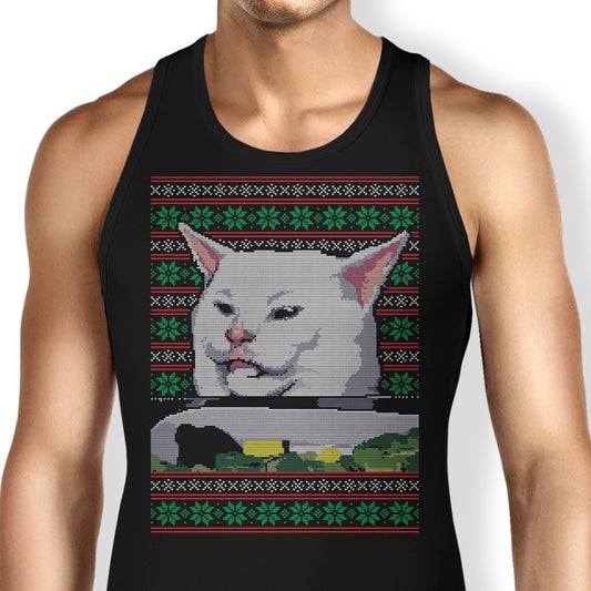 Cat Yelled at Sweater - Tank Top