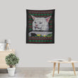 Cat Yelled at Sweater - Wall Tapestry