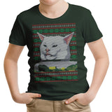 Cat Yelled at Sweater - Youth Apparel
