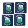 Cats Live Here - Coasters