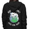 Cats Live Here - Hoodie