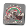 Catty Li'l Hissmas - Coasters