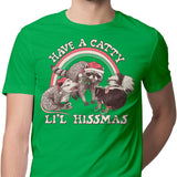 Catty Li'l Hissmas - Men's Apparel