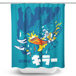 Cave Fighter - Shower Curtain