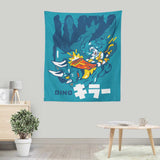 Cave Fighter - Wall Tapestry
