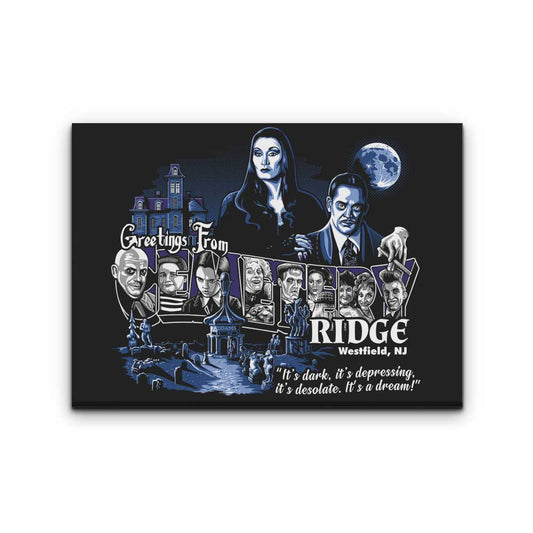Cemetery Ridge - Canvas Print