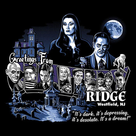 Cemetery Ridge - Shower Curtain