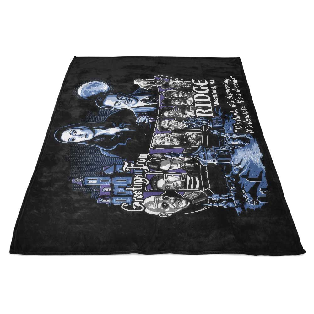 Cemetery Ridge - Fleece Blanket