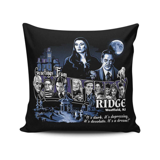 Cemetery Ridge - Throw Pillow