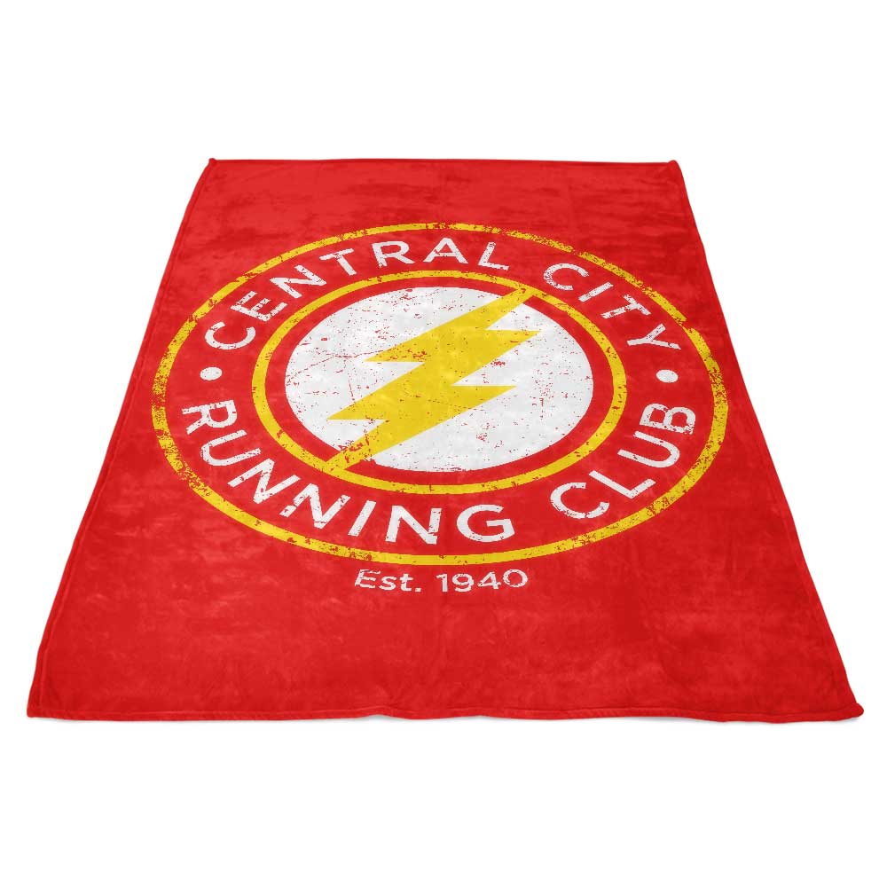 Central City Running Club - Fleece Blanket