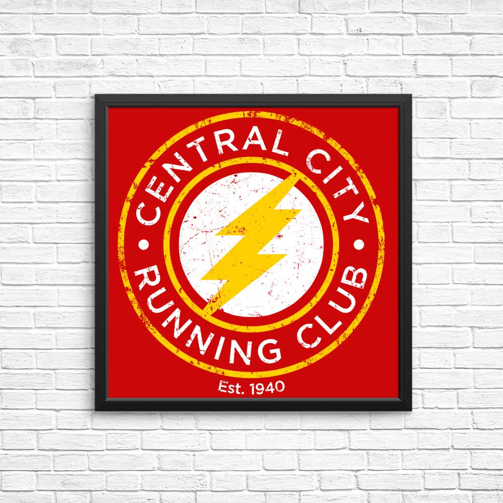 Central City Running Club - Posters & Prints
