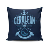 Cerulean City Gym - Throw Pillow