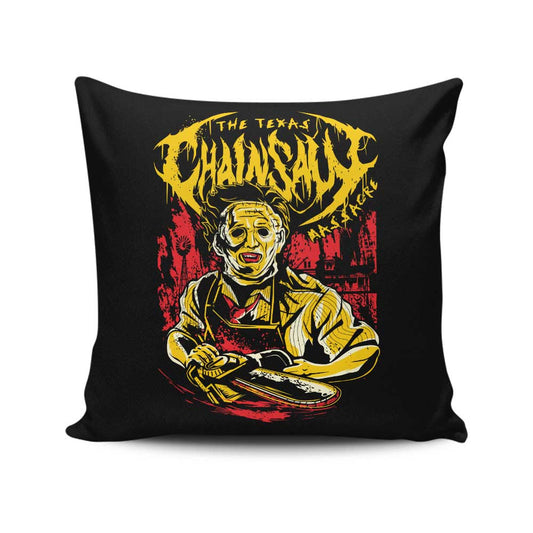 Chainsaw Album - Throw Pillow