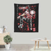 Chainsaw Sumi-e - Wall Tapestry