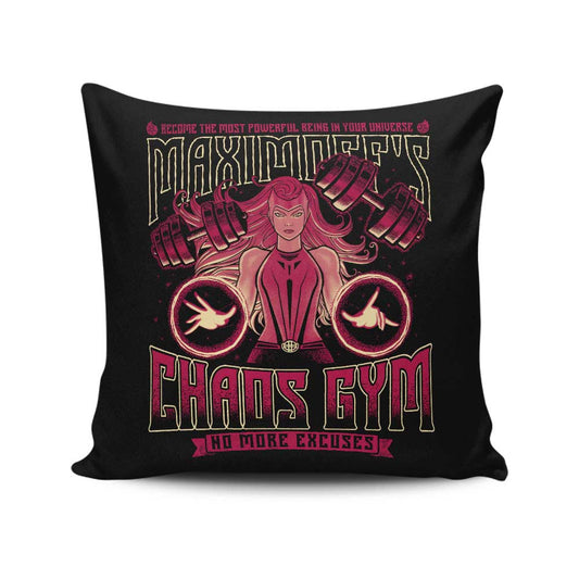 Chaos Gym - Throw Pillow