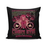 Chaos Gym - Throw Pillow