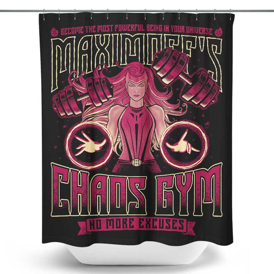 Chaos Gym - Shower Curtain