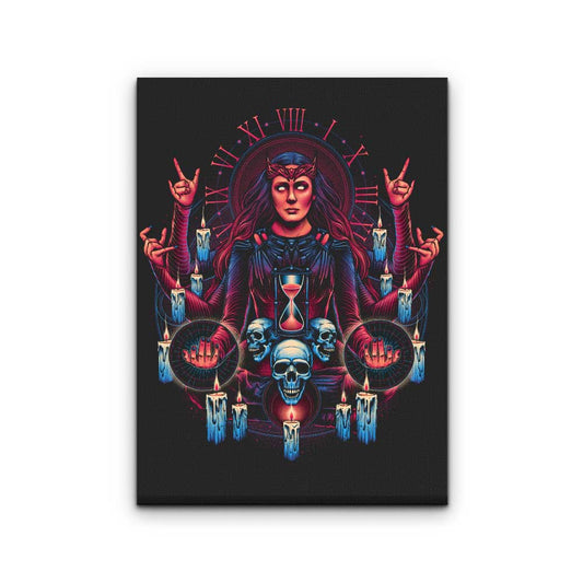 Chaotic Witchcraft - Canvas Print