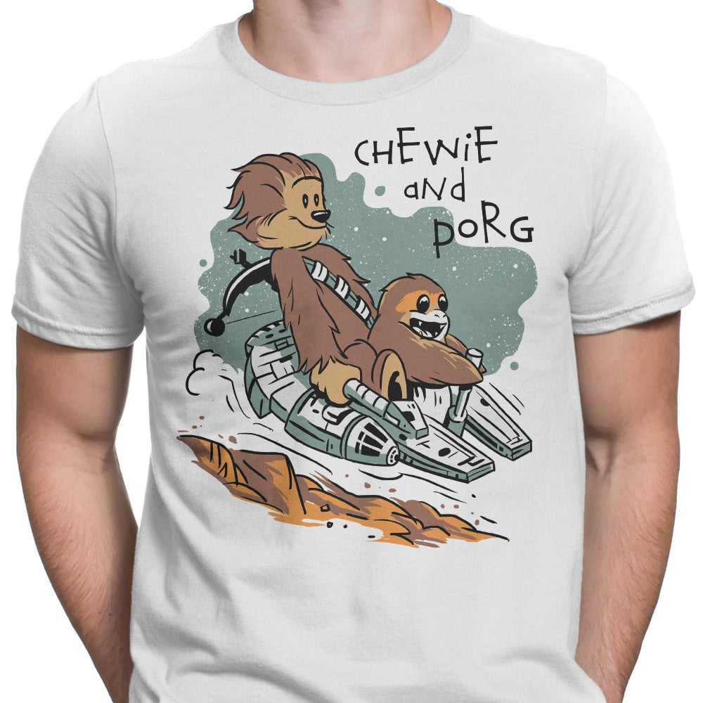 Chewie and Porg - Men's Apparel