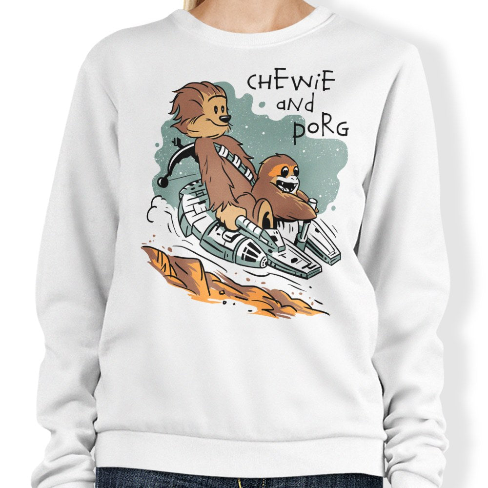 Chewie and Porg - Sweatshirt