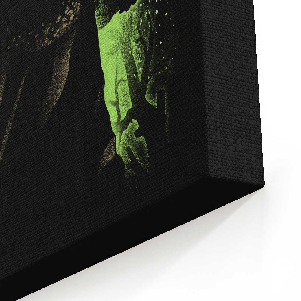 Child and the Frog - Canvas Print