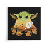 Child's Sunset - Canvas Print