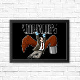 Chili Falling - Posters & Prints