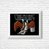 Chili Falling - Posters & Prints