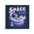 Chilling in Space - Canvas Print