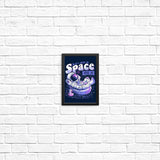 Chilling in Space - Posters & Prints