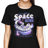 Chilling in Space - Women's Apparel