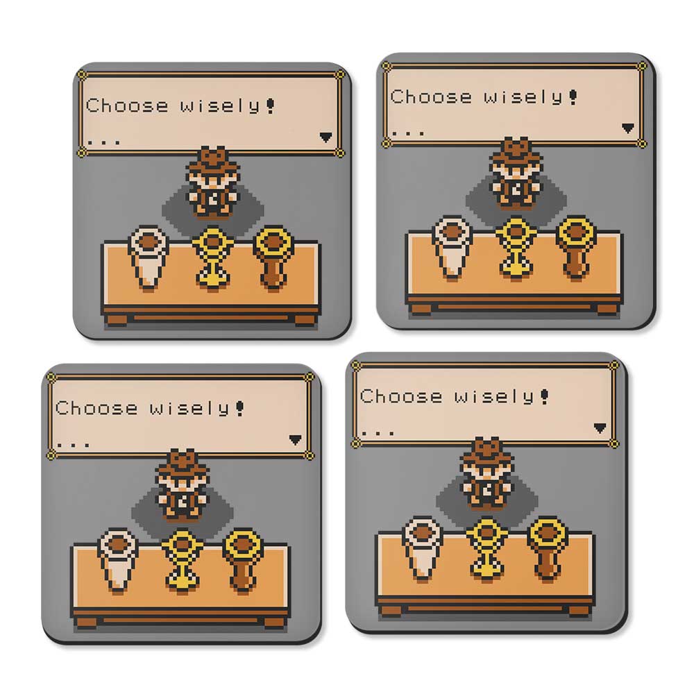 Choose Your Grail - Coasters