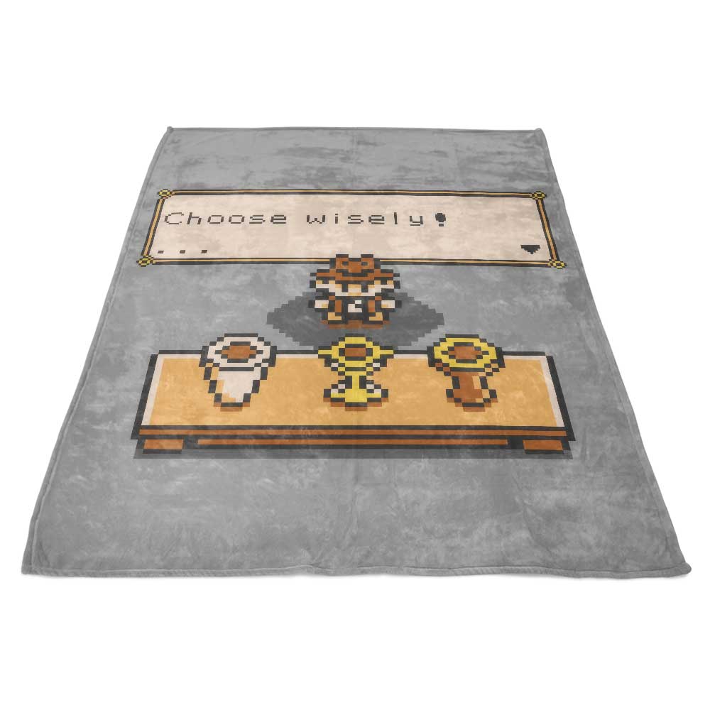 Choose Your Grail - Fleece Blanket