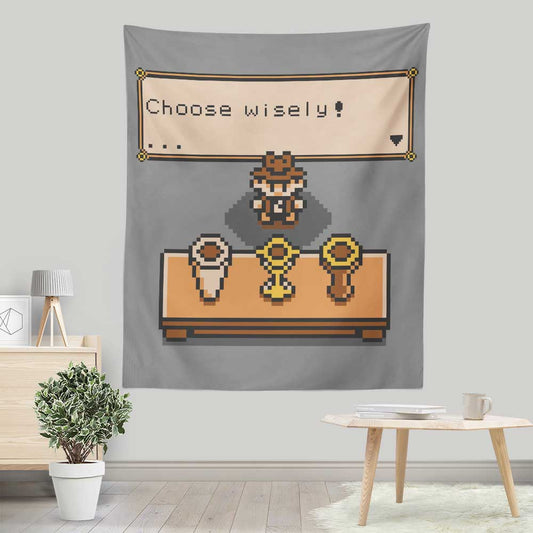 Choose Your Grail - Wall Tapestry