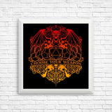 Choose Your Weapon - Posters & Prints