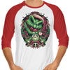 Christmas Boogeyman - 3/4 Sleeve Raglan T-Shirt