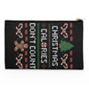Christmas Calories Don't Count - Accessory Pouch