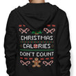 Christmas Calories Don't Count - Hoodie