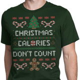 Christmas Calories Don't Count - Men's Apparel