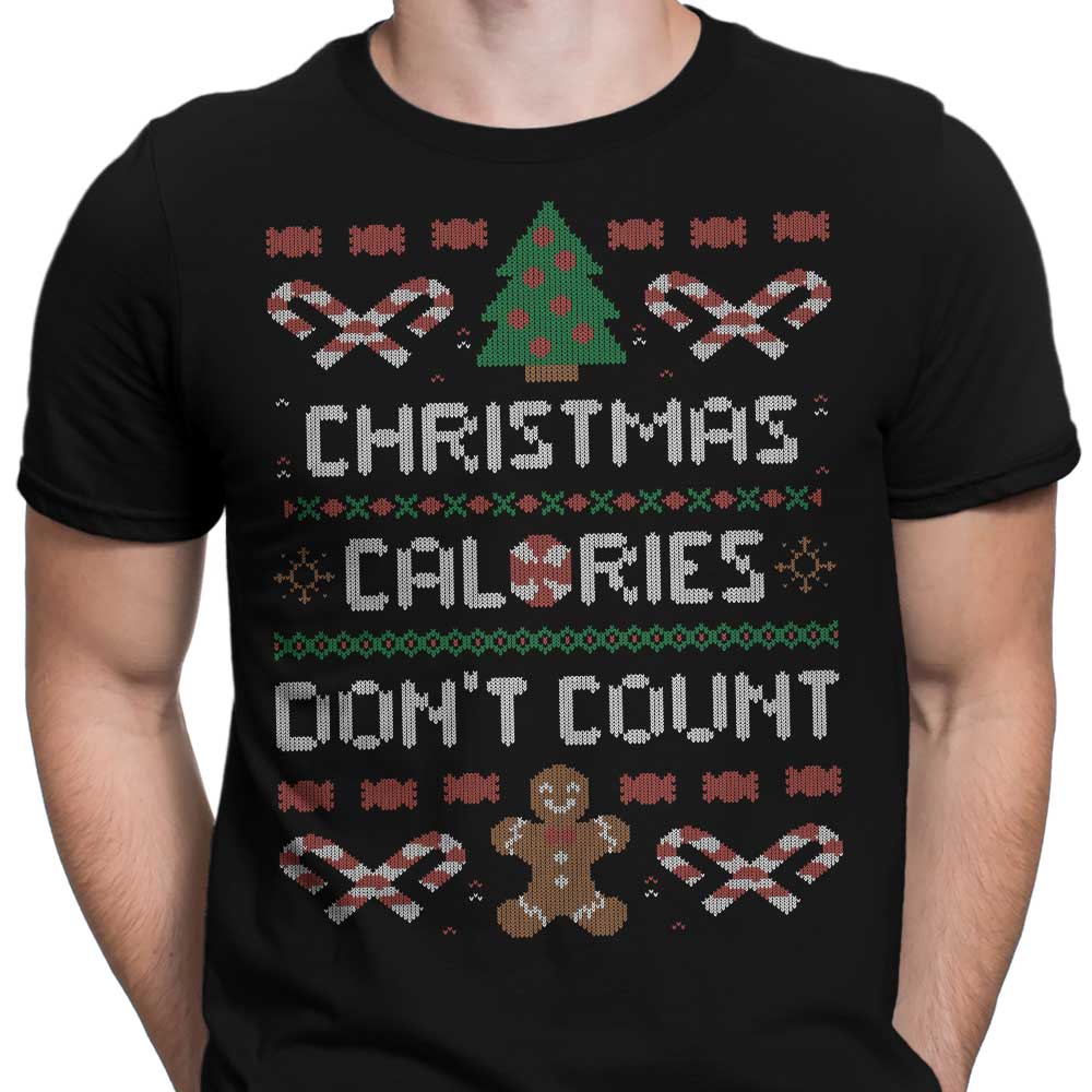 Christmas Calories Don't Count - Men's Apparel