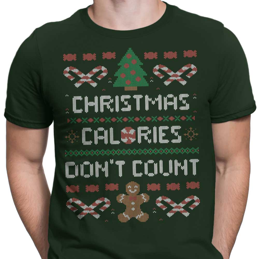 Christmas Calories Don't Count - Men's Apparel