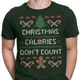 Christmas Calories Don't Count - Men's Apparel