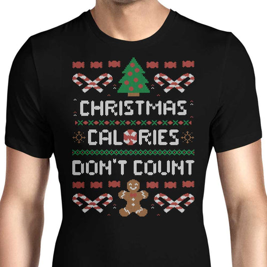 Christmas Calories Don't Count - Men's Apparel