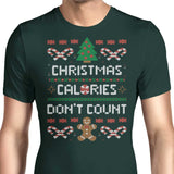 Christmas Calories Don't Count - Men's Apparel
