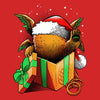 Christmas Chicken Pig - Fleece Blanket