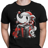 Christmas Ghost Dog - Men's Apparel